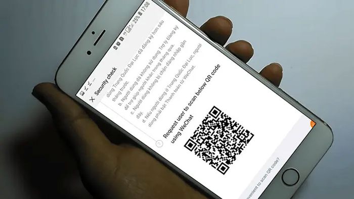 Tại sao không thể quét mã QR WeChat?